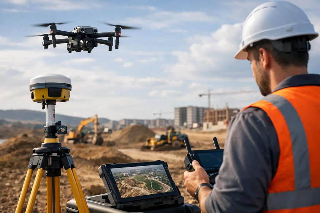 Topografia com drone para obras vale a pena?