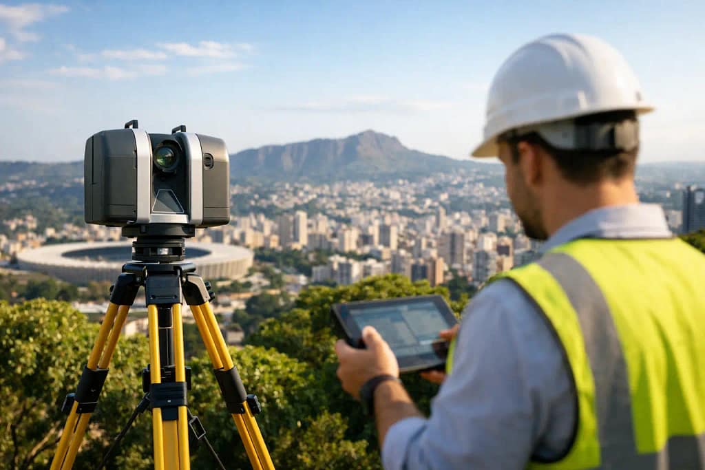 Escaneamento com laser scanner em Belo Horizonte